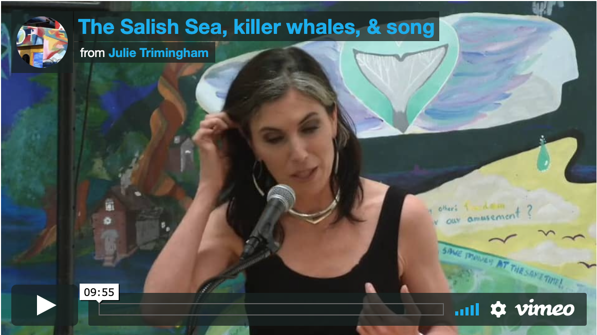 The Salish Sea, killer whales, & song